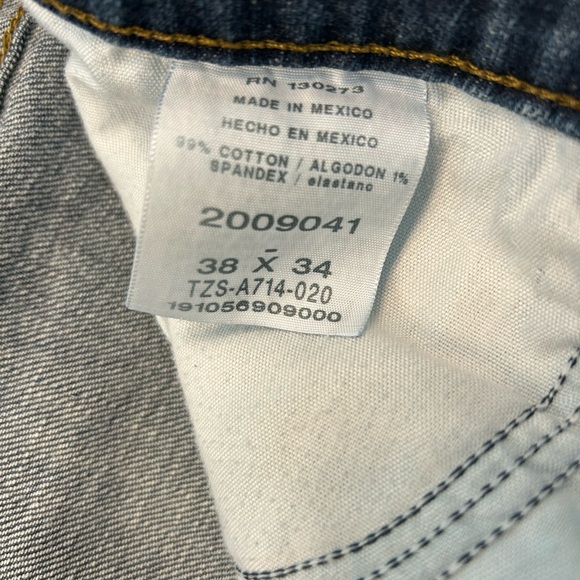 Men’s Lee Dark Wash Jeans - Picture 6 of 6